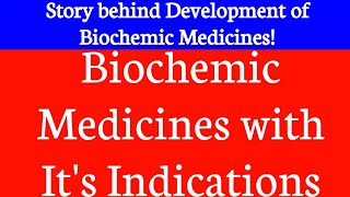 Biochemic Medicines  Schuessler 12 Tissue Remedy [upl. by Douglass48]