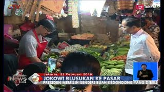 Jokowi Belanja Buah di Pasar Minggu  Prabowo Silaturahmi Pengusaha Tionghoa di Medan  BIS 2302 [upl. by Greenfield]