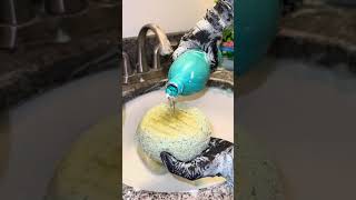 Saved Paste Lime AjaxComet Powder amp Cloralen Bleach Rinse EXTENDED VERSION  sponge squeezing ASMR [upl. by Ayekat]