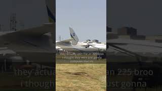 AN225 SPOTTED IN LSIA WHATTT  lifeinvader shorts [upl. by Atreb577]