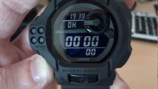 Casio GShock GDF100BB1DR Solid Colors  Basic Black [upl. by Ellenaj]