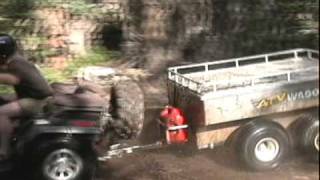 1600 AL ATV Wagon ultimate adventure atv trailer [upl. by Nivat]