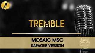 Tremble by Mosaic MSC Karaoke Version christianmusic tremble [upl. by Anerat516]