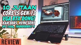 Laptop Gaming Murah 10 Jutaan CPU Gen13 amp GPU RTX Acer Nitro V 15 [upl. by Jean-Claude]