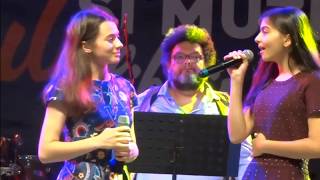 Laura Bretan and Estera Bretan  Lord  I need you Live cover Brasov 27072019 [upl. by Helli]