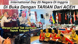 Pertunjukan Budaya Di Inggris Di Buka Oleh Tarian Dari Aceh Indonesia [upl. by Tade557]