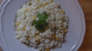 RECETA COMO HACER ARROZ BLANCO FACIL   HOW TO MAKE WHITE RICE EASY RECIPE [upl. by Gilchrist583]