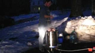 Turkey Deep Frying Disaster [upl. by Sisak]