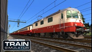 Train Simulator 2018  Rheingold Sonderzug  RE 44 TEE von München Richtung Augsburg mit Ansagen [upl. by Anavoj]