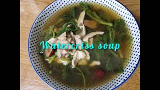 Watercress soupeasy cookingChinese recipe [upl. by Iden]