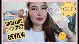 CARELINE PLAY TO SLAY amp CONTOUR STICK REVIEW SWATCHES amp TRYON  PH❤ [upl. by Llerud]