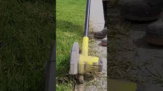 Ryobi 18v Blade Edger 👍🤠 lawncare [upl. by Burnham]