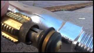 Mr DIY How to replace a outdoor wall faucet with a Woodford Model 19 [upl. by Klina775]