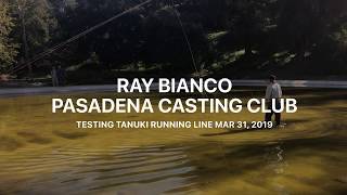 Ray Bianco tests Tanuki UltraLight running line for 2wt rod [upl. by Cj]