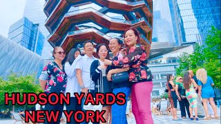 Trải nghiệm vài giờ ở Hudson Yards New York một trong những địa điểm nổi tiếng của NY [upl. by Nitsoj]