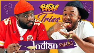 Trying Indian Snacks for the First Time with Biggs Chris 🇮🇳 🏴󠁧󠁢󠁳󠁣󠁴󠁿 [upl. by Ardnac956]