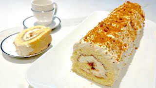 DELICIEUSE BUCHE FACILE AUX SPECULOOS [upl. by Ydur]