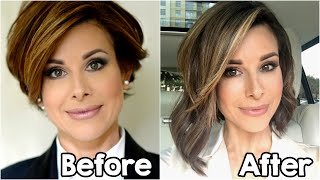 GETTING HAIR EXTENSIONS FOR SHORT FINE HAIR  FROM PIXIE TO LONG BOB  Dominique Sachse [upl. by Vahe20]