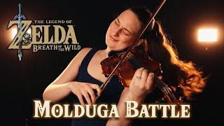 Molduga Battle Zelda Breath of the Wild  Violin cover [upl. by Rube]