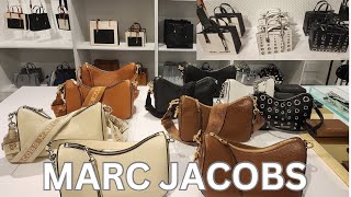 SHOPWITHME AT MARC JACOBS OUTLET  NEW ARRIVAL FALLS ♥️ 2024 UP TO 40 OFF  HANDBAGS  AND MORE ‼️ [upl. by Rumney254]