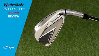 TaylorMade Stealth Irons Review by TGW [upl. by Ellenar]