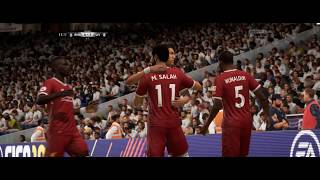 FIFA 18 Ultrawide Resolution Gameplay of Liverpool vs Real Madrid [upl. by Eiddal]