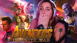 First time watching AVENGERS INFINITY WAR 2018 Part 2  DUST amp BLOOD [upl. by Dnomasor]