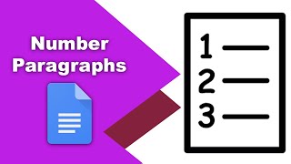 How to number paragraphs in google docs [upl. by Ahsekyw]