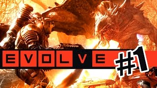 ПРОТИВ И ЗА МОНСТРА 1 Evolve 1080p СВЕЖАЧОК играем первыми [upl. by Kirsteni]