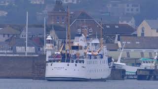 Scillonian III Sailing By to Harbour 08092024 [upl. by Darom266]