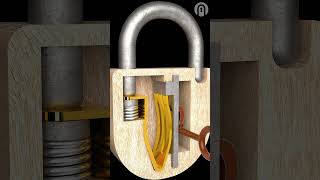 DIY Wooden Lock And Key  Padlock And Key  Clip 89 [upl. by Anirehtak691]