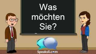 Basic German  Episode 2  Key Phrases  Speaksli [upl. by Ybur]