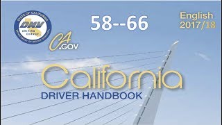 California Driver Handbook  AudioREAL VOICEDMV5966 [upl. by Yarg]