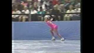 Tonya Harding 1991 Skate America SP [upl. by Yelhak942]