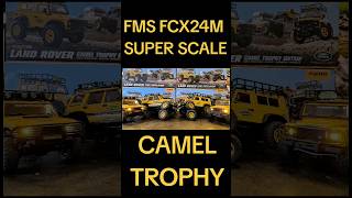 FMS FCX24M Camel Trophy edition Range Rover  discovery  defender 90 110 landrover fmsmodelRC [upl. by Violette618]