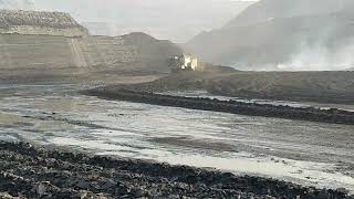 Exposed Coal Seam in Opencast mining [upl. by Madalyn]