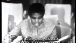 Miriam Makeba UN 1963 South African Apartheid [upl. by Notxed48]