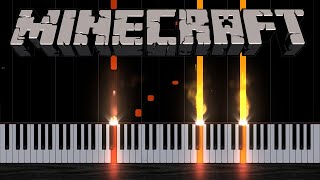 Rubedo  Minecraft Piano Tutorial Synthesia  DS Music [upl. by Braeunig]