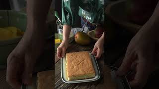 The Best Mango Tres Leches Cake shorts cake recipes [upl. by Latnahc403]