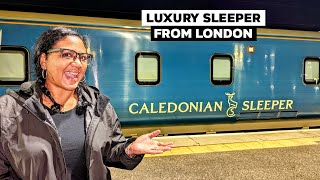 Caledonian Sleeper Train Double Bed From London To Glasgow Scotland [upl. by Amadeus]