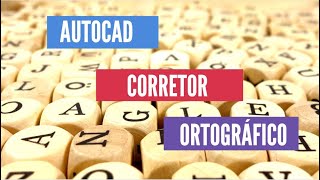 AutoCAD  Como ativar o corretor ortográfico em português [upl. by Neret]