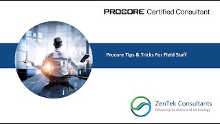 Procore Tips and Tricks for Field Staff [upl. by Suixela]