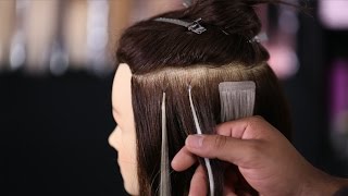 The PreBonded Hair Extensions Process at Inanch London [upl. by Stephenie]