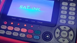 SATLINK ST5150 DVBS2 Satellite TV Finder بيع ومراجعة جهاز ساتلينك [upl. by Strickland]