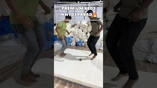 PREMIUM BEDS IN HYDERABAD🔥mattress bedroom chickenbiryani muttonbiryani hyderabad vizag [upl. by Enailil]