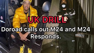 UK DRILL DOROAD CALLS OUT M24 AND M24 RESPONDS [upl. by Eenimod]