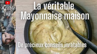 Mayonnaise bien ferme fait maison [upl. by Tova]