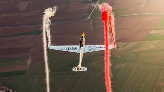 Amazing Aerobatic Glider Tricks w Luca Bertossio [upl. by Ahseena]