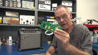 Build a push pull tube amp retrofitting a Fender champion 20 solid state guitar amp [upl. by Eckmann]