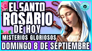 Santo Rosario Corto de hoy Domingo 8 de Septiembre Misterios Gloriosos 🌸santorosariodehoycorto [upl. by Twelve496]